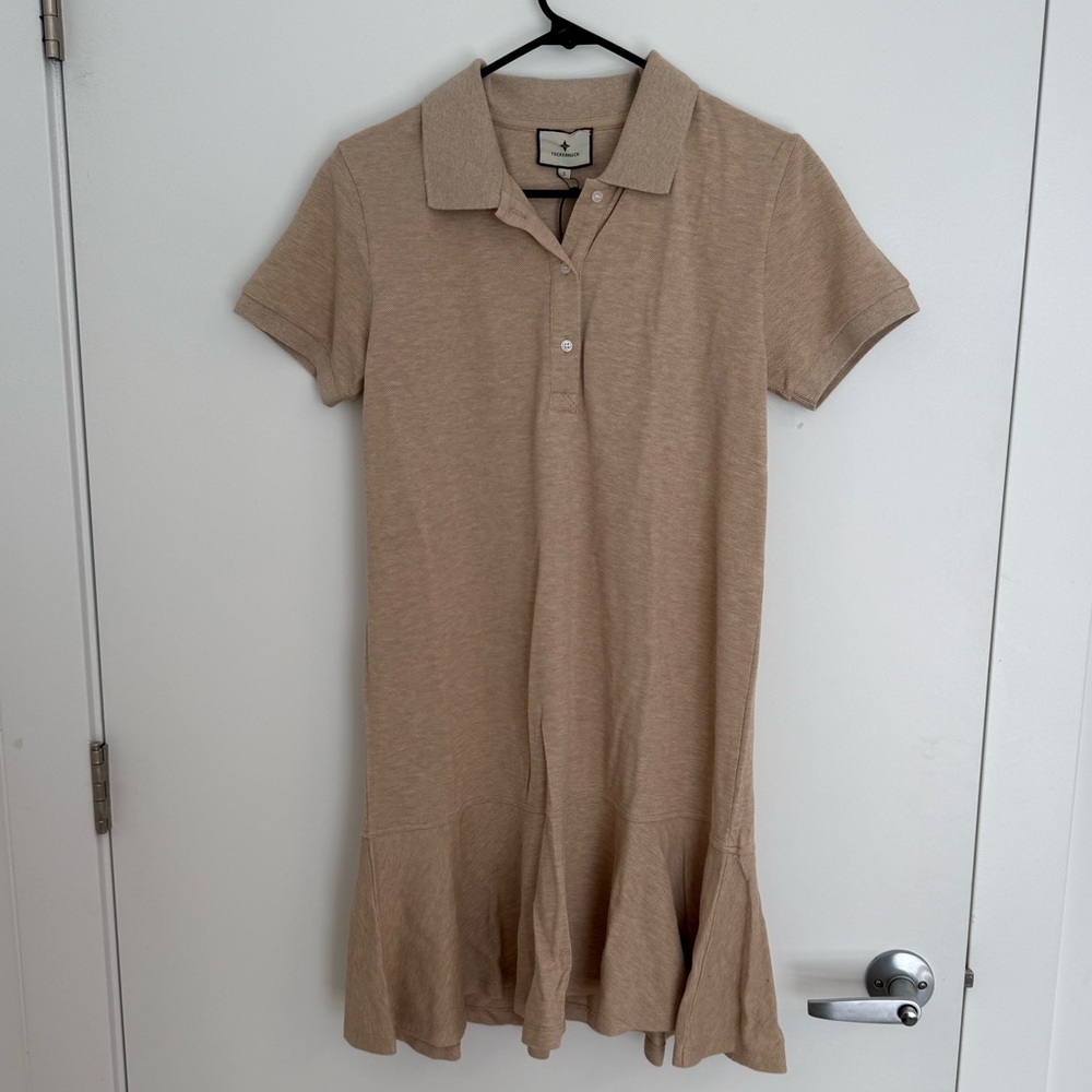 Tuckernuck Sandstone Pique May Polo Dress